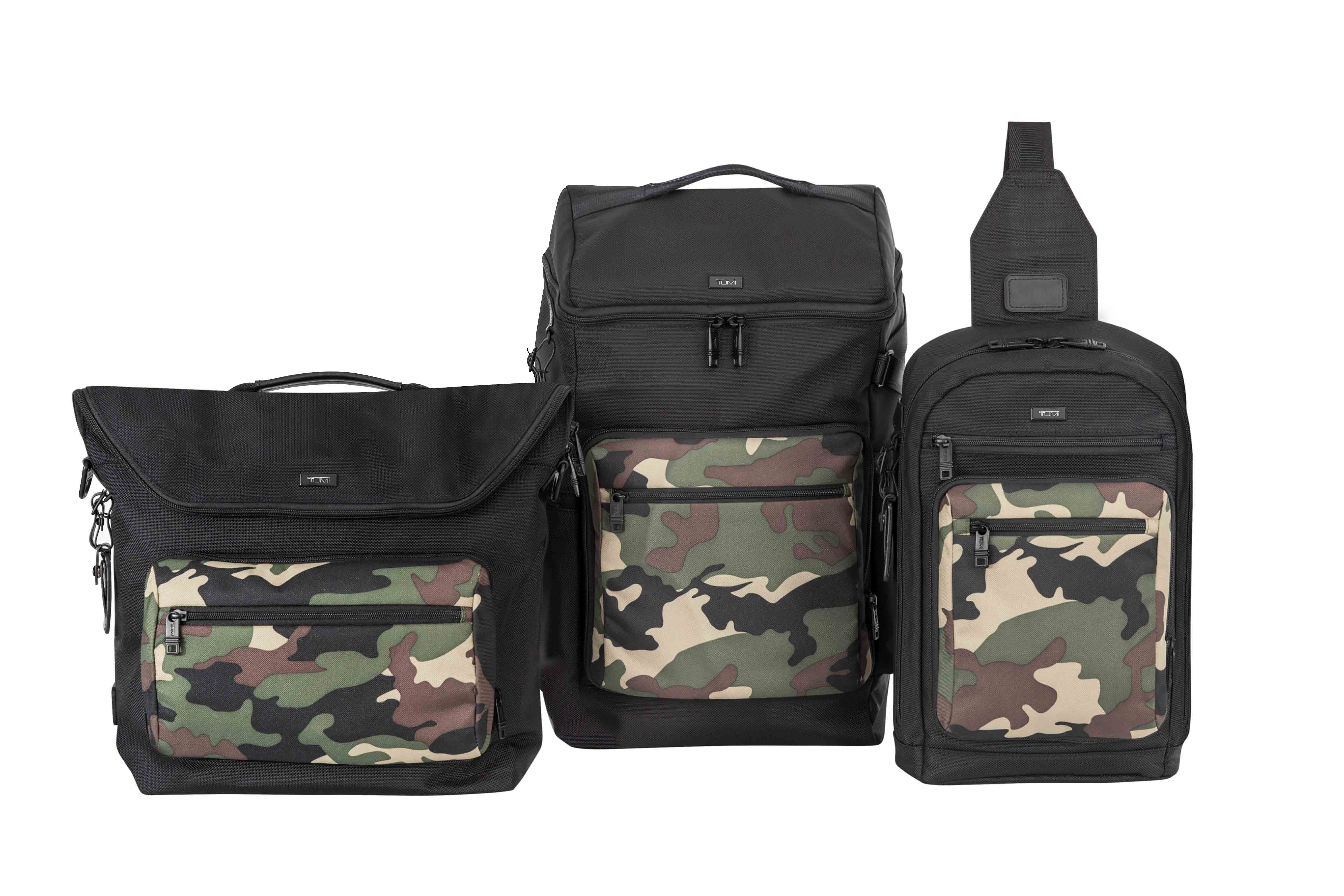 tumi camouflage luggage