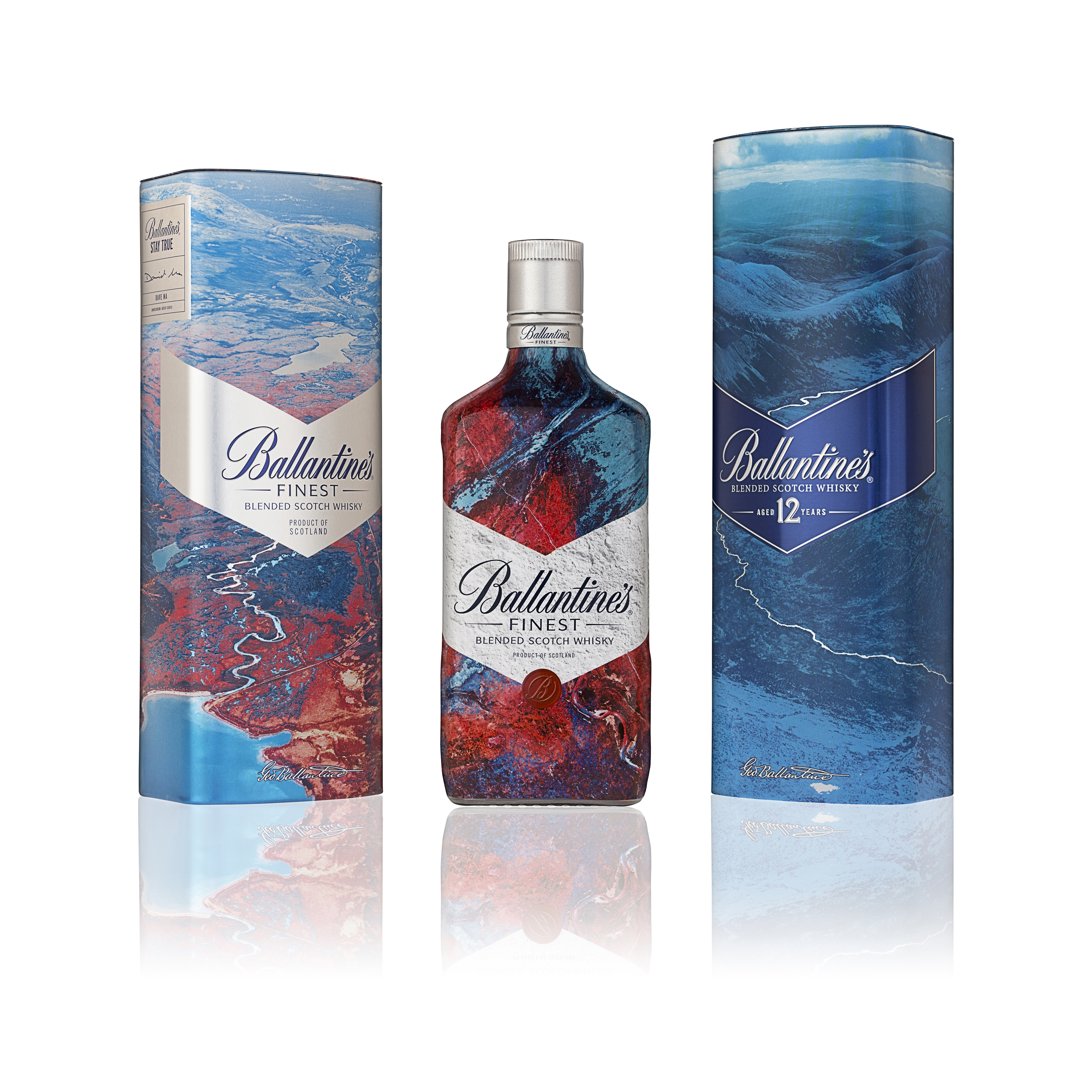 BALLANTINES SCOTCH WHISKY PROMOTIONAL TIE-INTERESTING Christmas Gifts Brand New 