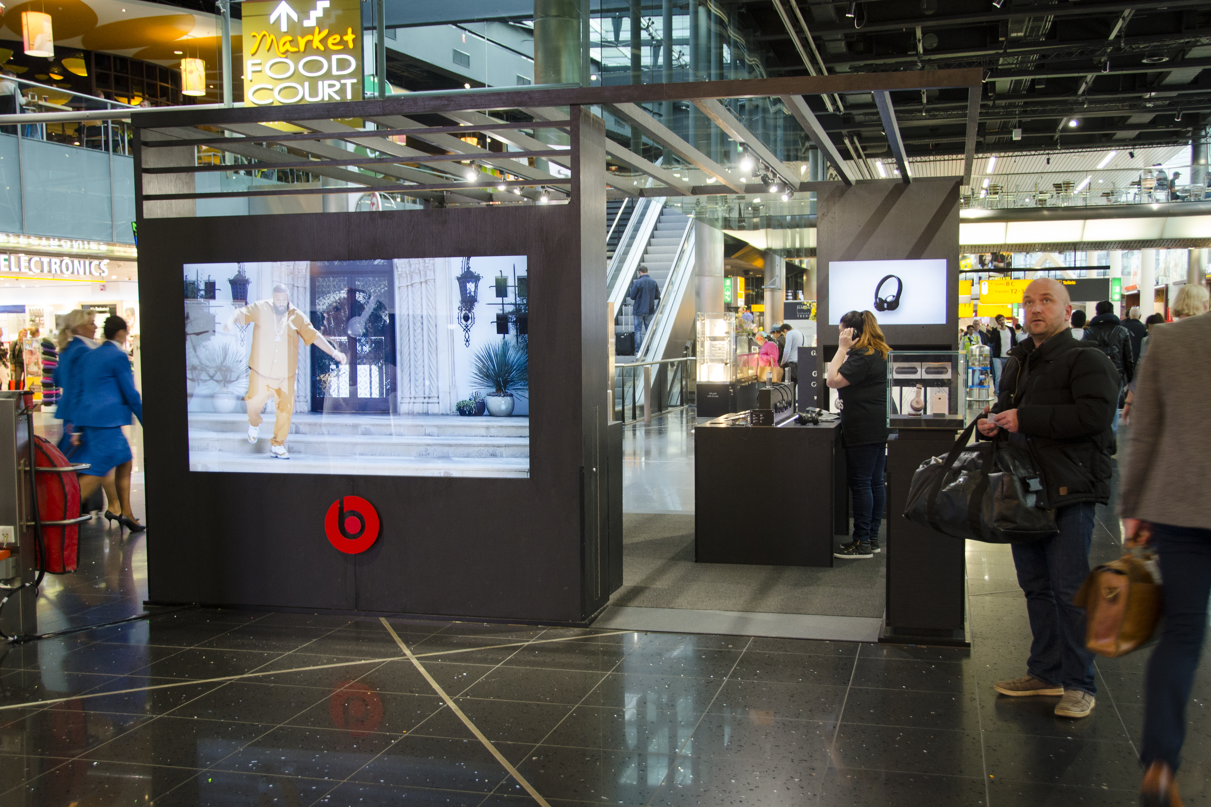 Amsterdam Airport Schiphol with Capi 