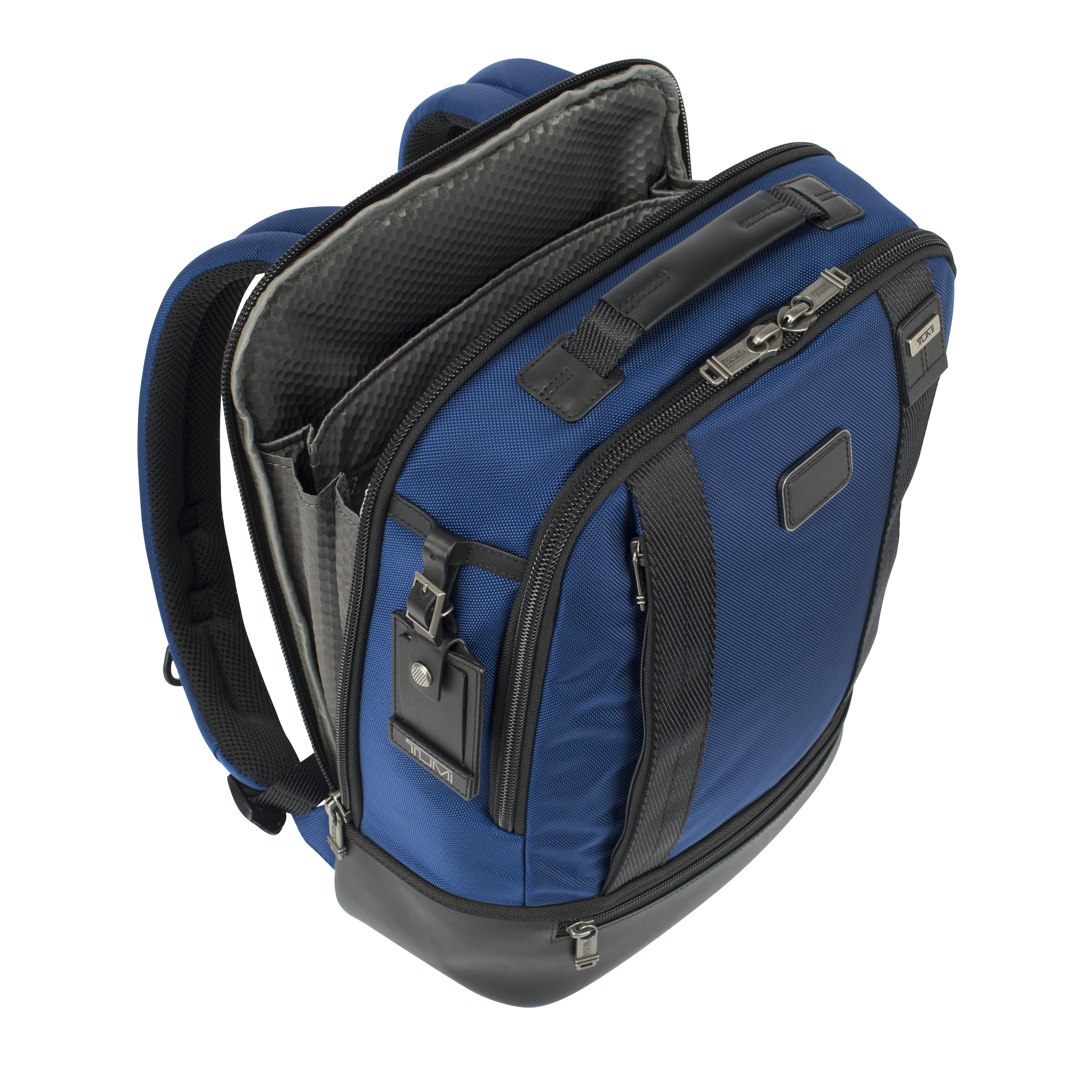 tumi blue laptop bag
