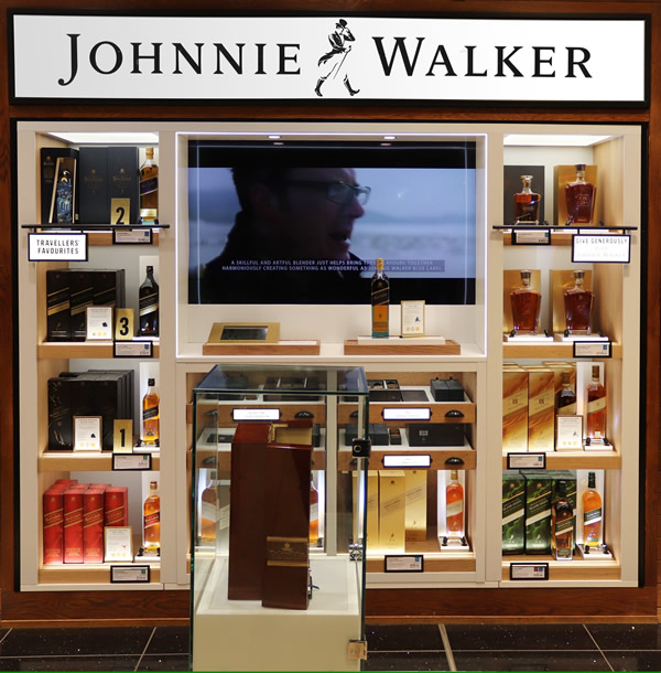 Striding forward Diageo reveals striking new concept for Johnnie