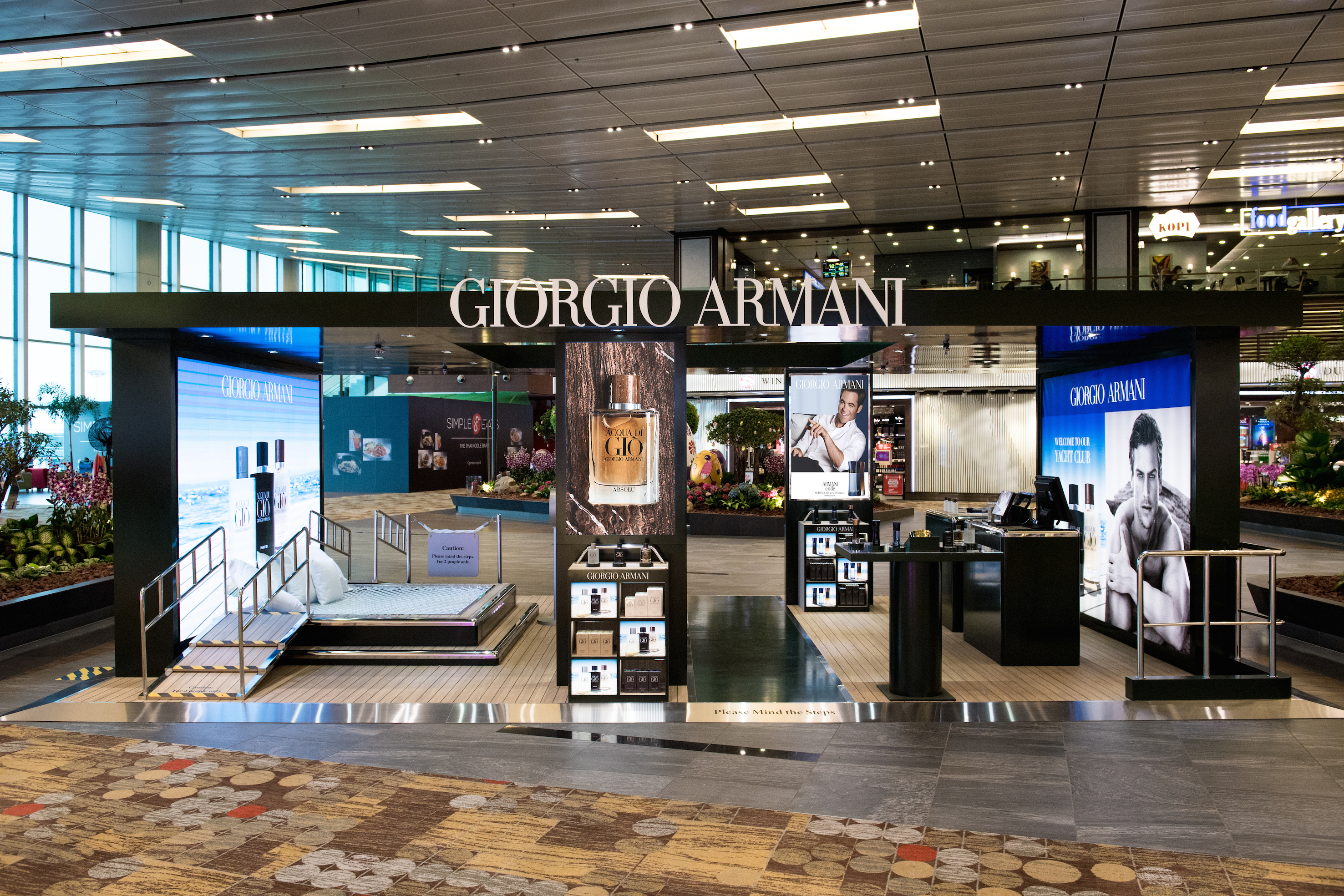 giorgio armani duty free