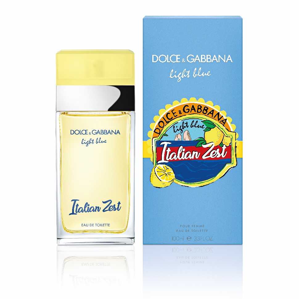 dolce & gabbana light blue lemon zest