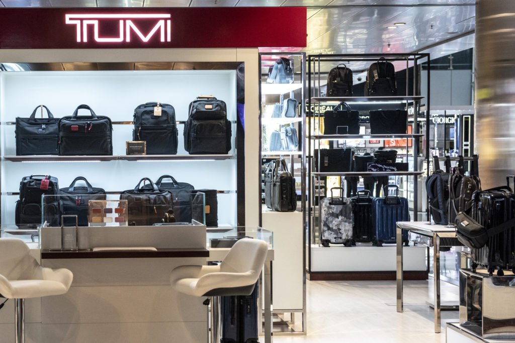 Tumi and Qatar Duty Free partner for popup store at Hamad