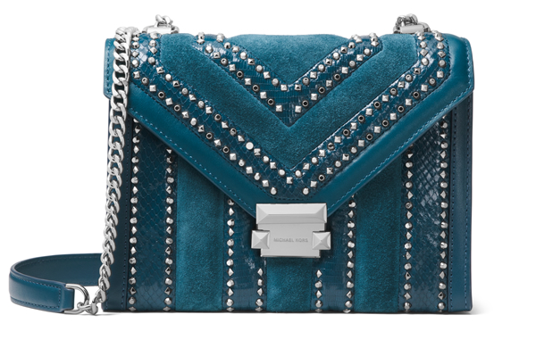 michael kors teal handbag