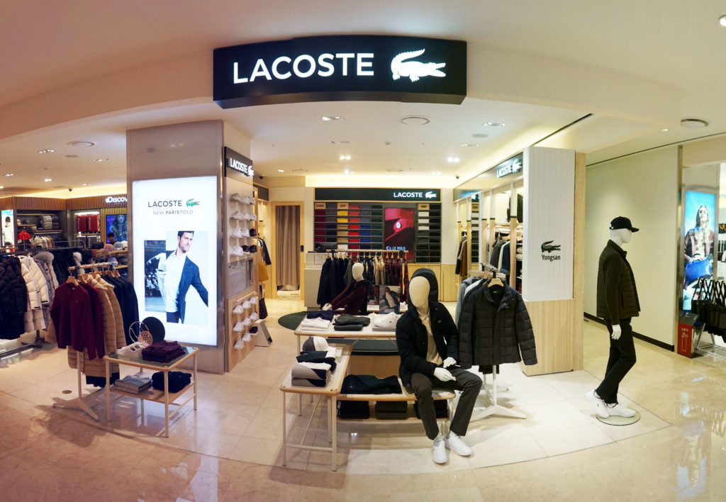 Lacoste opens store Shilla IPark Free The Moodie Davitt -The Moodie Davitt Report