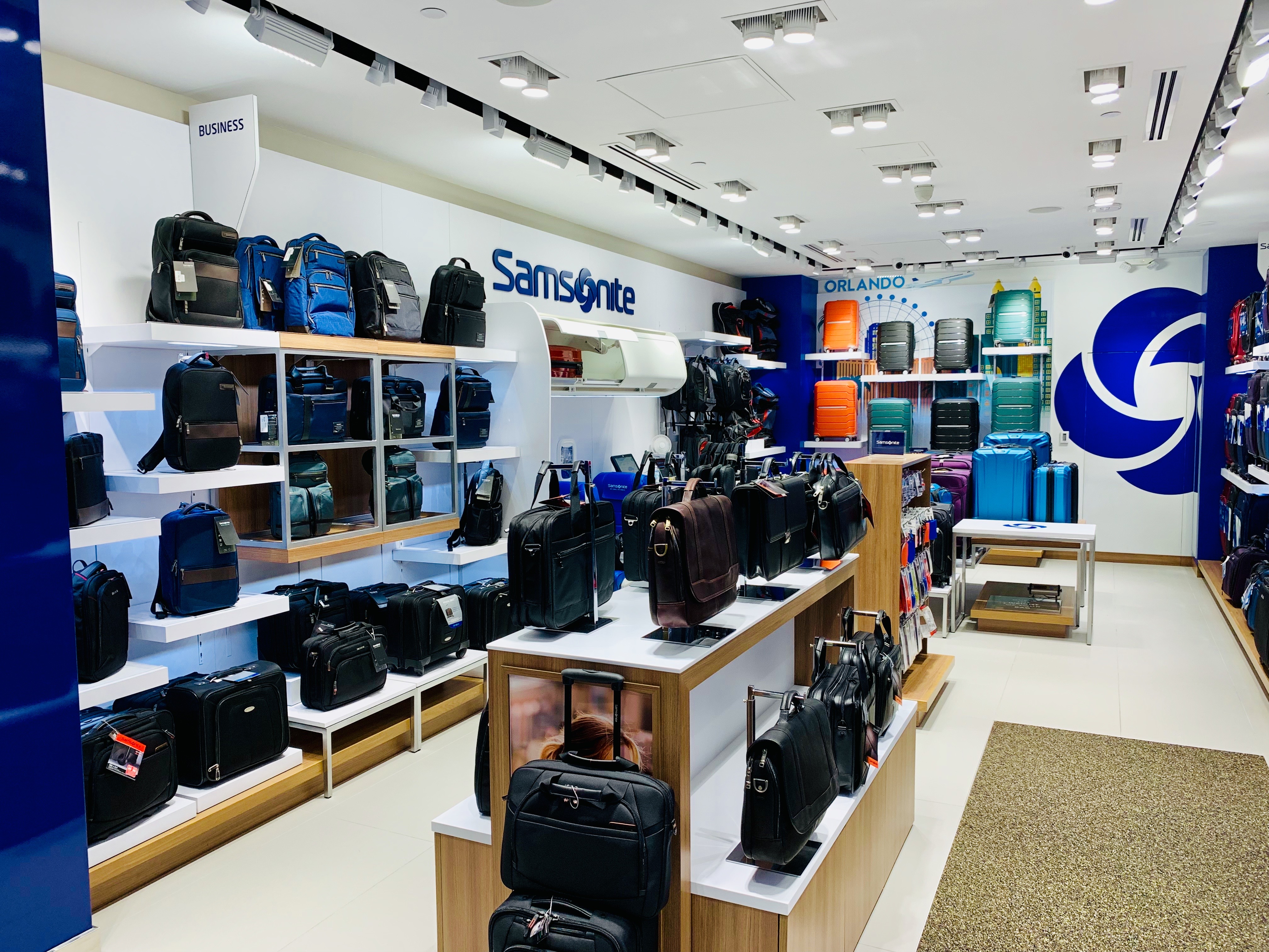 samsonite airport store