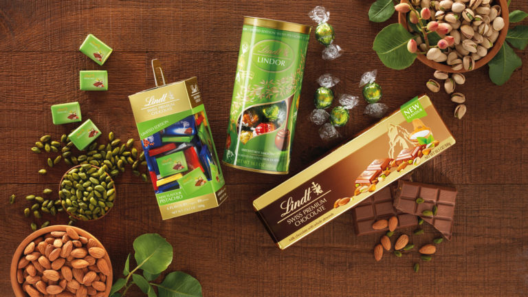 Фисташки Lindt Pistachio Edition для путешественников появились в аэропортах