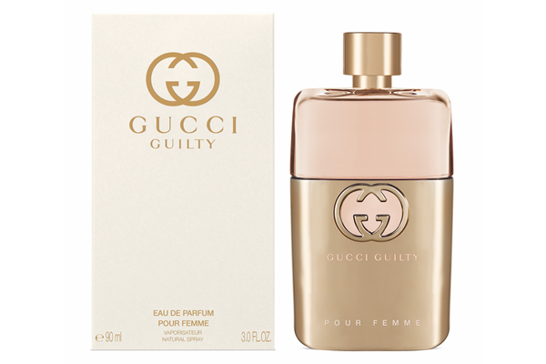 gucci guilty gold bottle