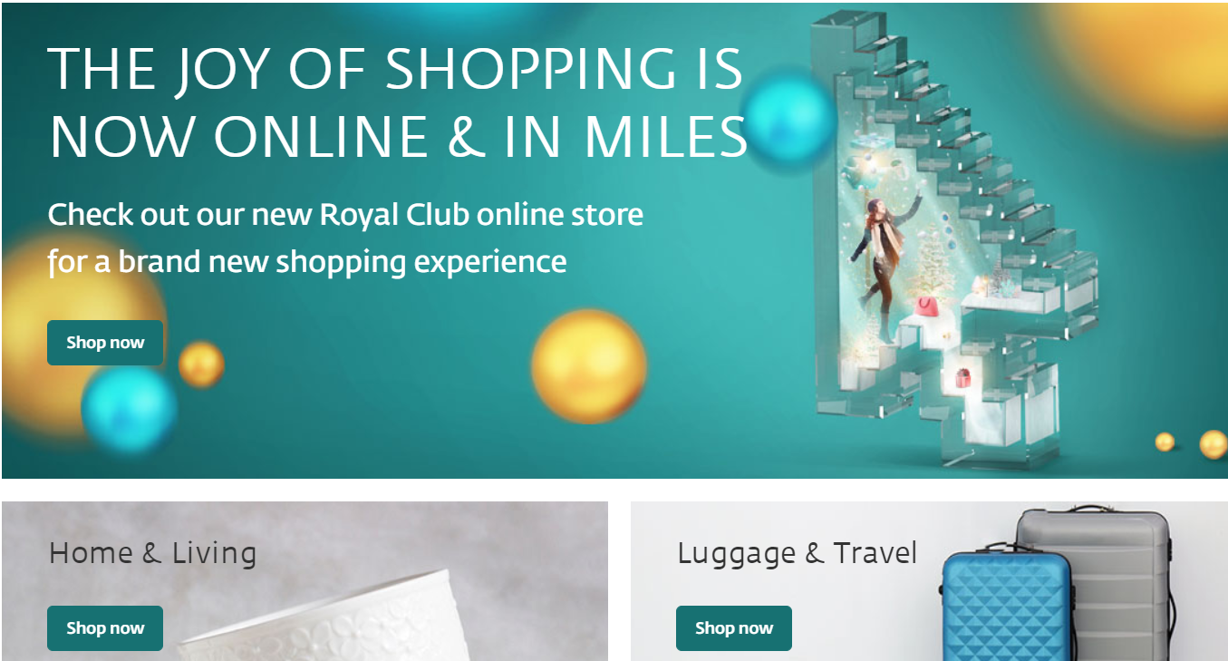 Royal Jordanian launches new online shop for its frequent flyer