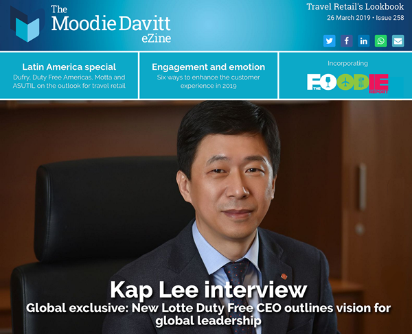 The Moodie Davitt eZine: Lotte Duty Free CEO Kap Lee outlines his ...