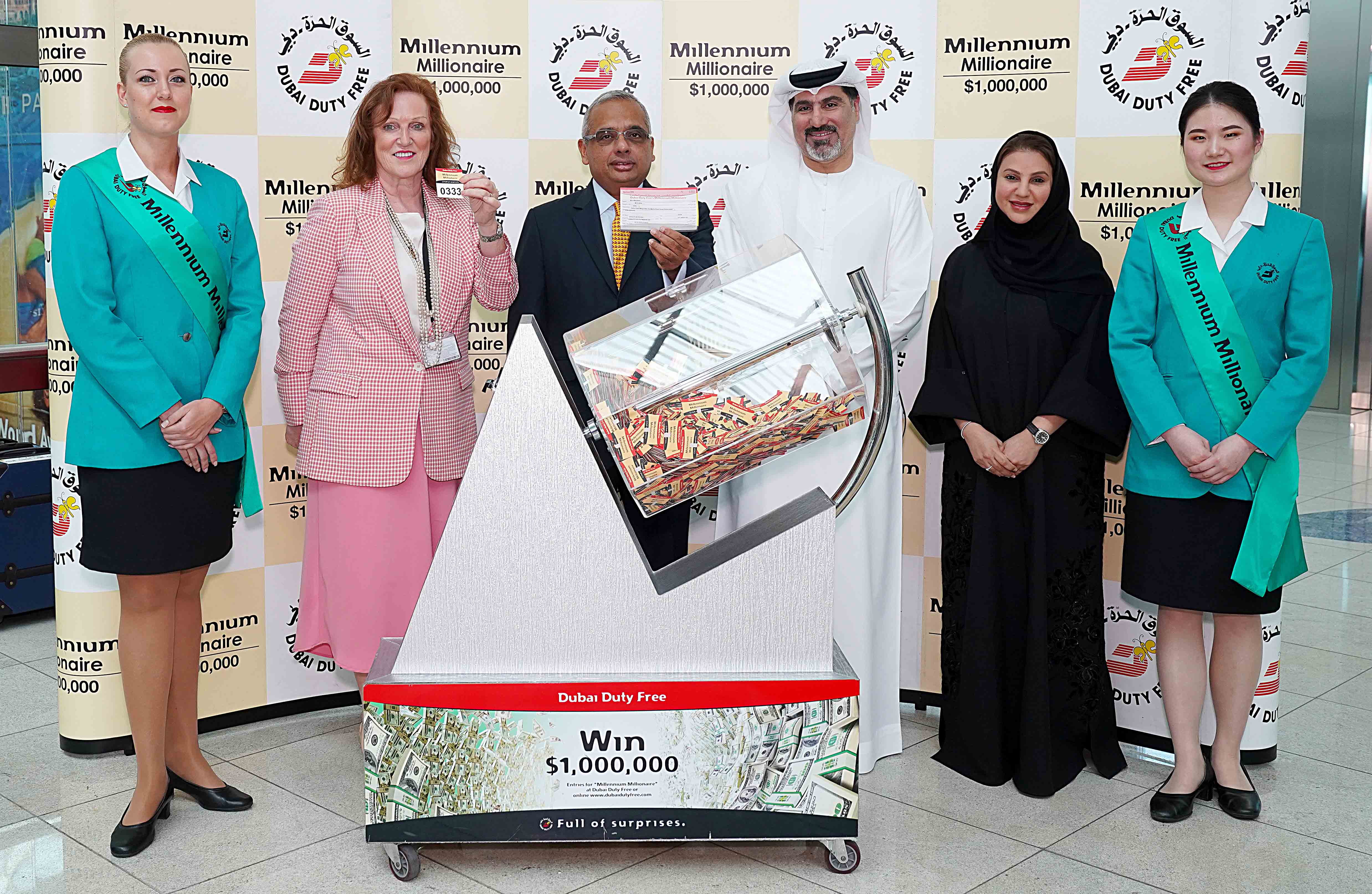 Lightning Strikes Twice For Nine Year Old Winner Of Dubai Duty Free S Millennium Millionaire Promotion The Moodie Davitt Report The Moodie Davitt Report