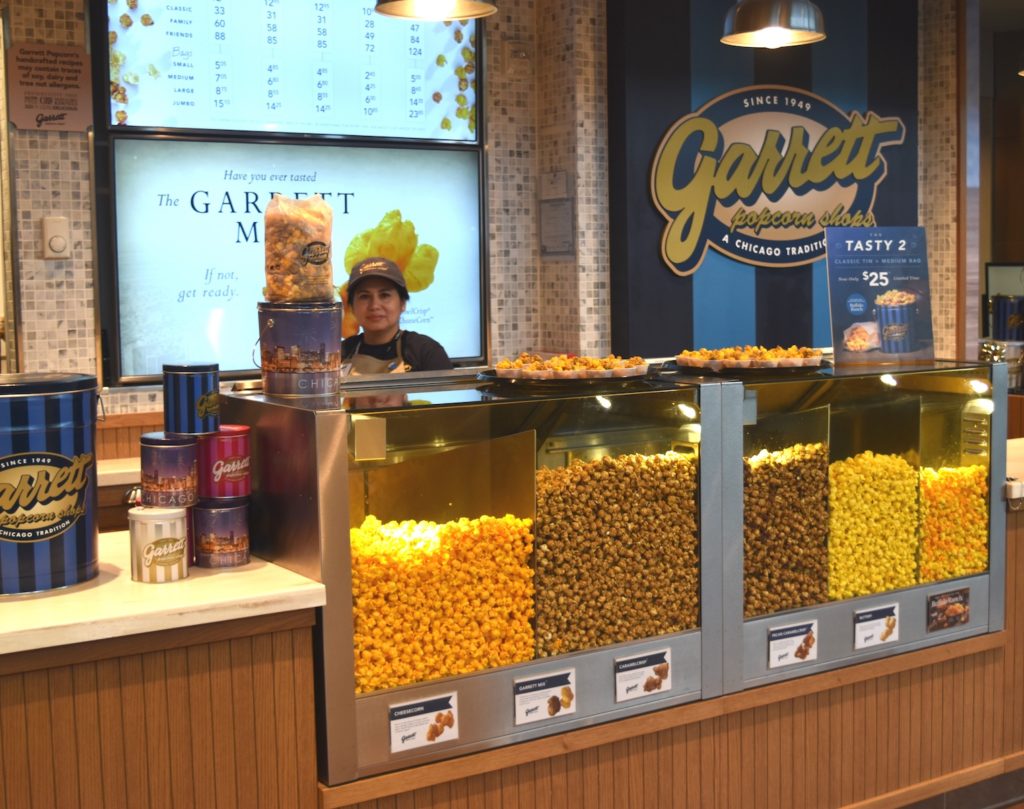 Garrett Popcorn Shops opens third location at Chicago O’Hare