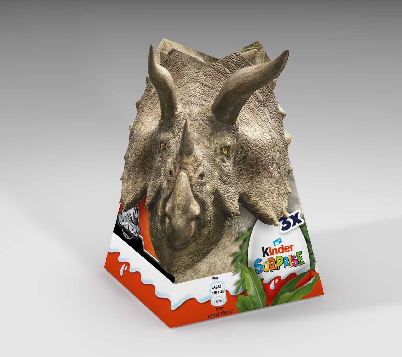 jurassic world kinder egg toys