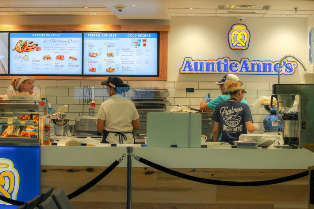 Paradies Lagardère brands Auntie Anne’s and Cinnabon open at Asheville Regional Airport The