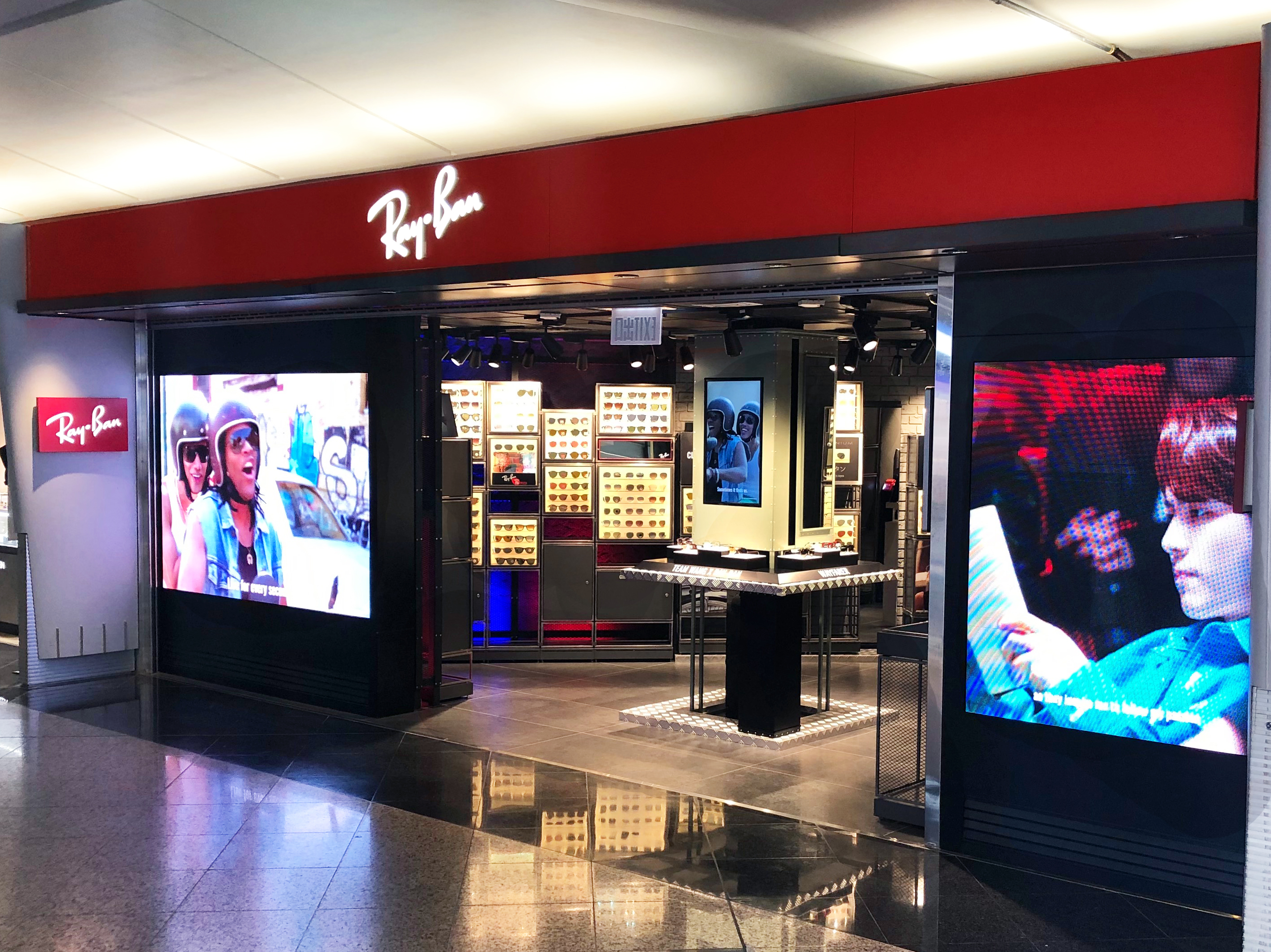 ray ban exclusive store