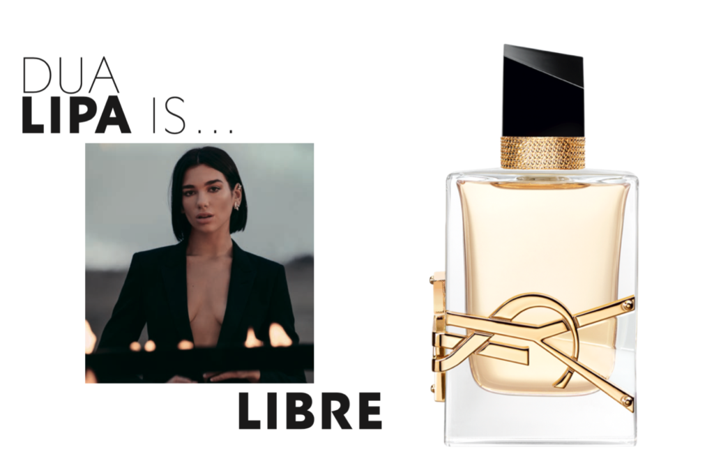 Cosmetics Business - YSL Beauty reveals Libre fragrance campaign starring  ambassador Dua Lipa The 24-year-old London-born singer was described by the  brand as a “cultural definer” and said “no one could carry