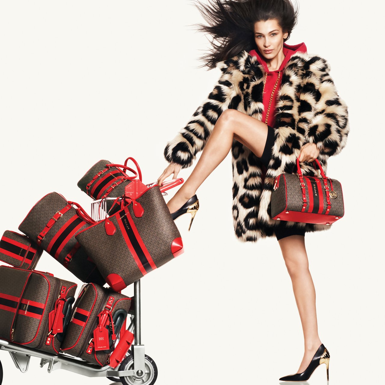 michael michael kors travel suitcase