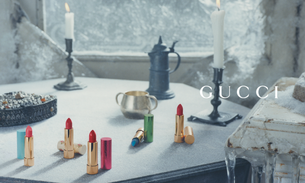 Coty And Gucci Unveil Rouge à Lèvres Lunaison Lipstick Duo
