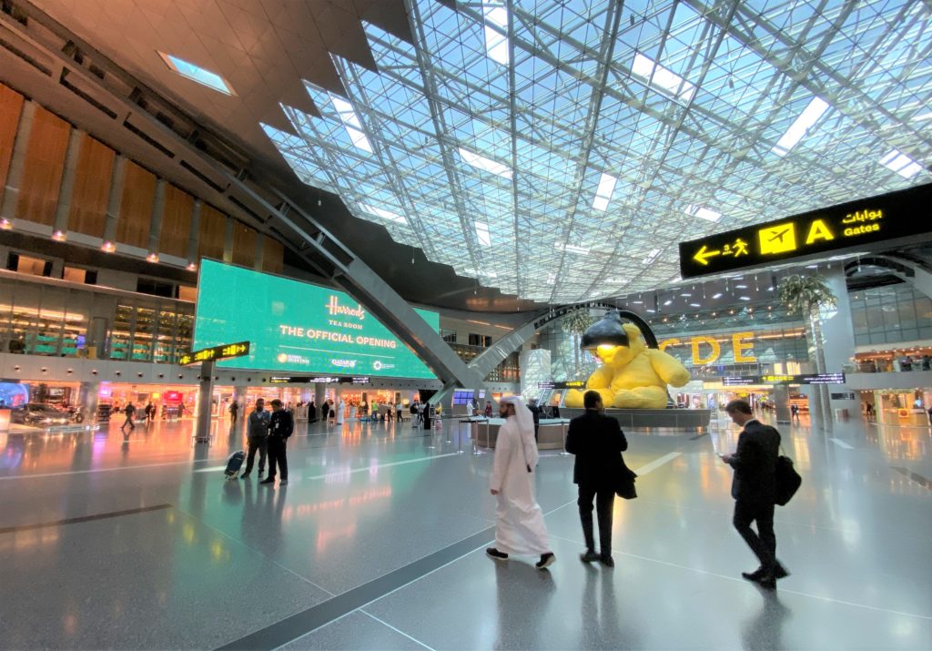 Qatar Duty Free opens first airport Harrods Tea Room at Hamad