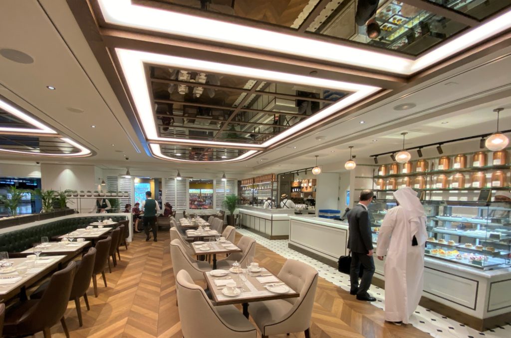 Qatar Duty Free opens first airport Harrods Tea Room at Hamad