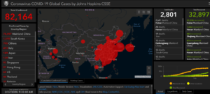 Northern Italy in lockdown Chinese infection rate plummets 46 jhu 27 feb 2020