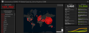Northern Italy in lockdown Chinese infection rate plummets 4 jhu reported 6 march