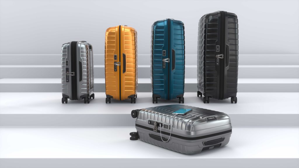 samsonite pull along suitcase