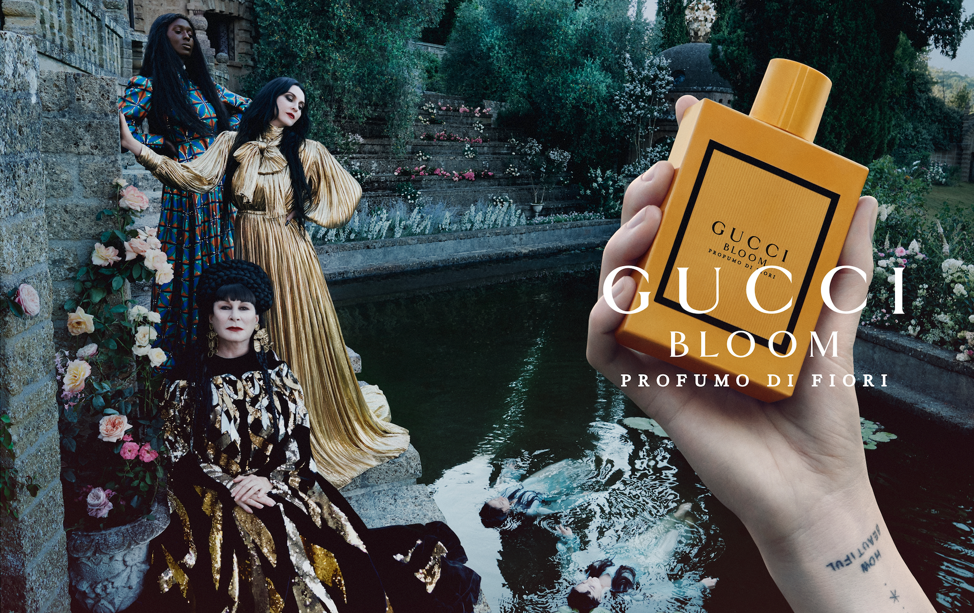 gucci bloom fiori