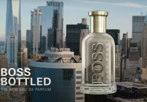 boss parfum bottled