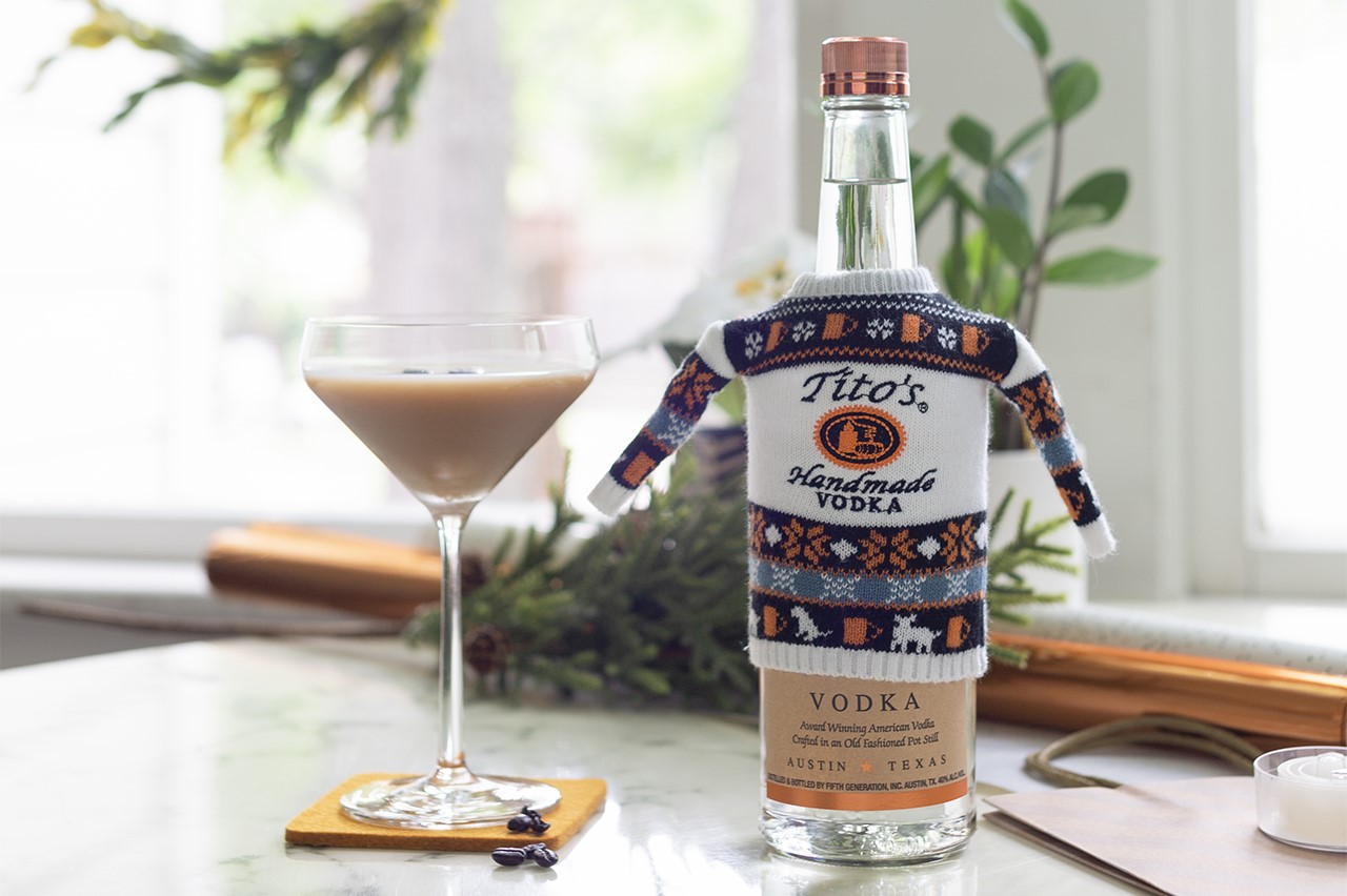 Festive spirit: Tito's Handmade Vodka 
