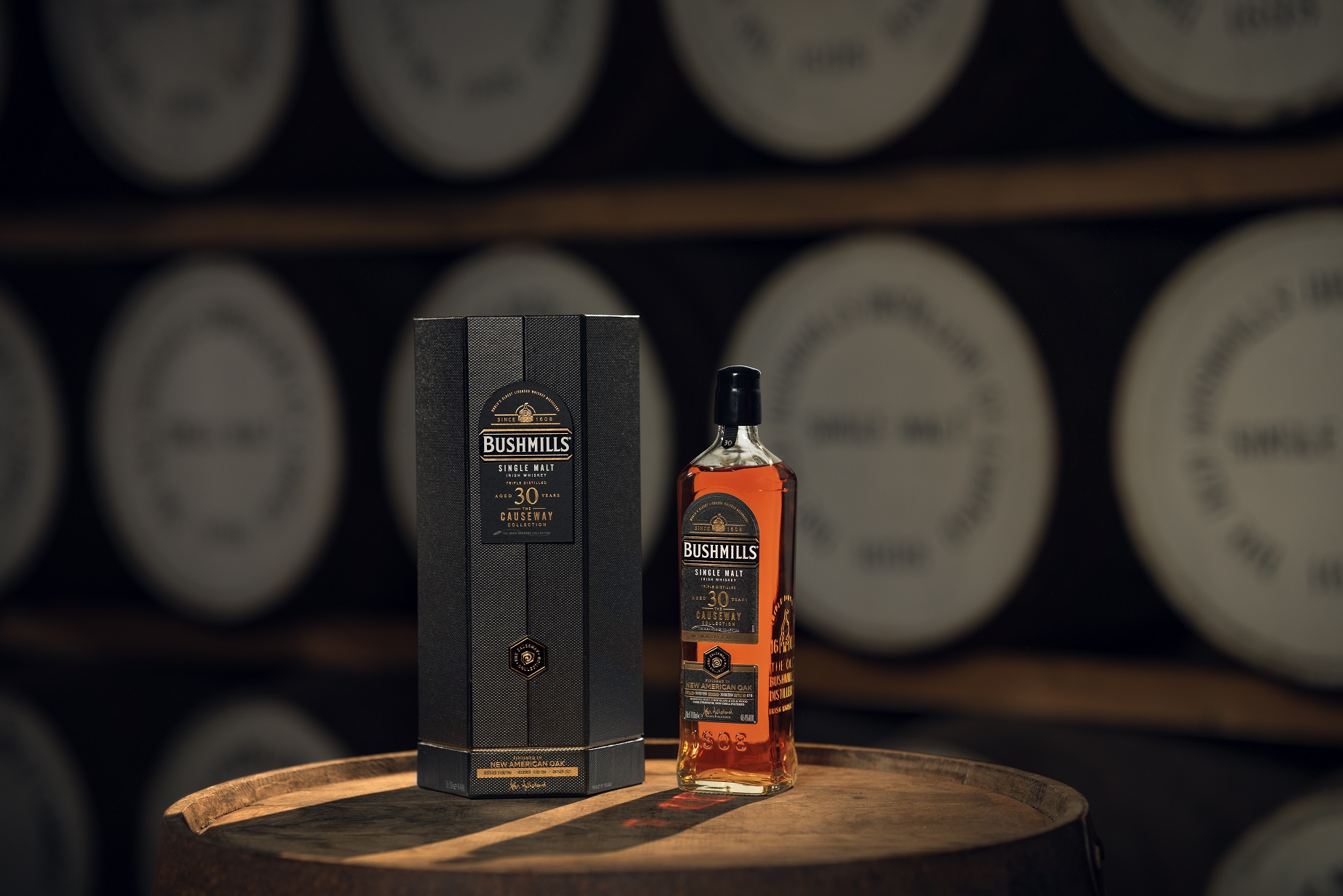 Bushmills Reveals 30 Year Old New American Oak Cask Single Malt Exclusive To Ari At Dublin And Cork Airports The Moodie Davitt Report The Moodie Davitt Report