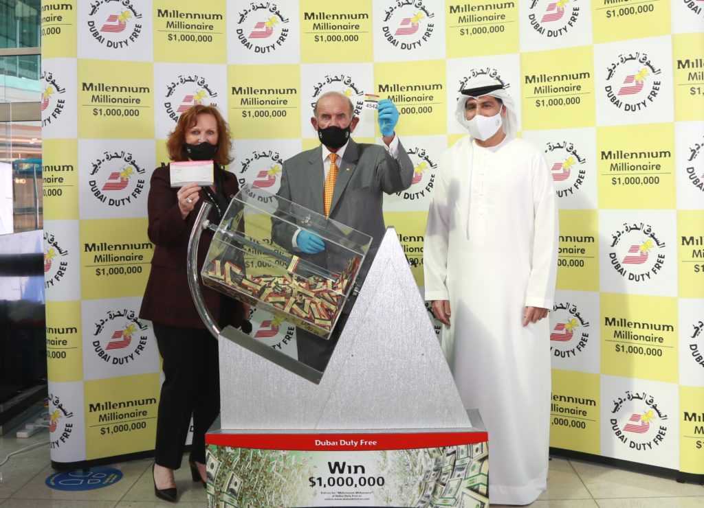 Kuwaiti National Wins Us 1 Million In Dubai Duty Free Millennium Millionaire Draw The Moodie Davitt Report The Moodie Davitt Report