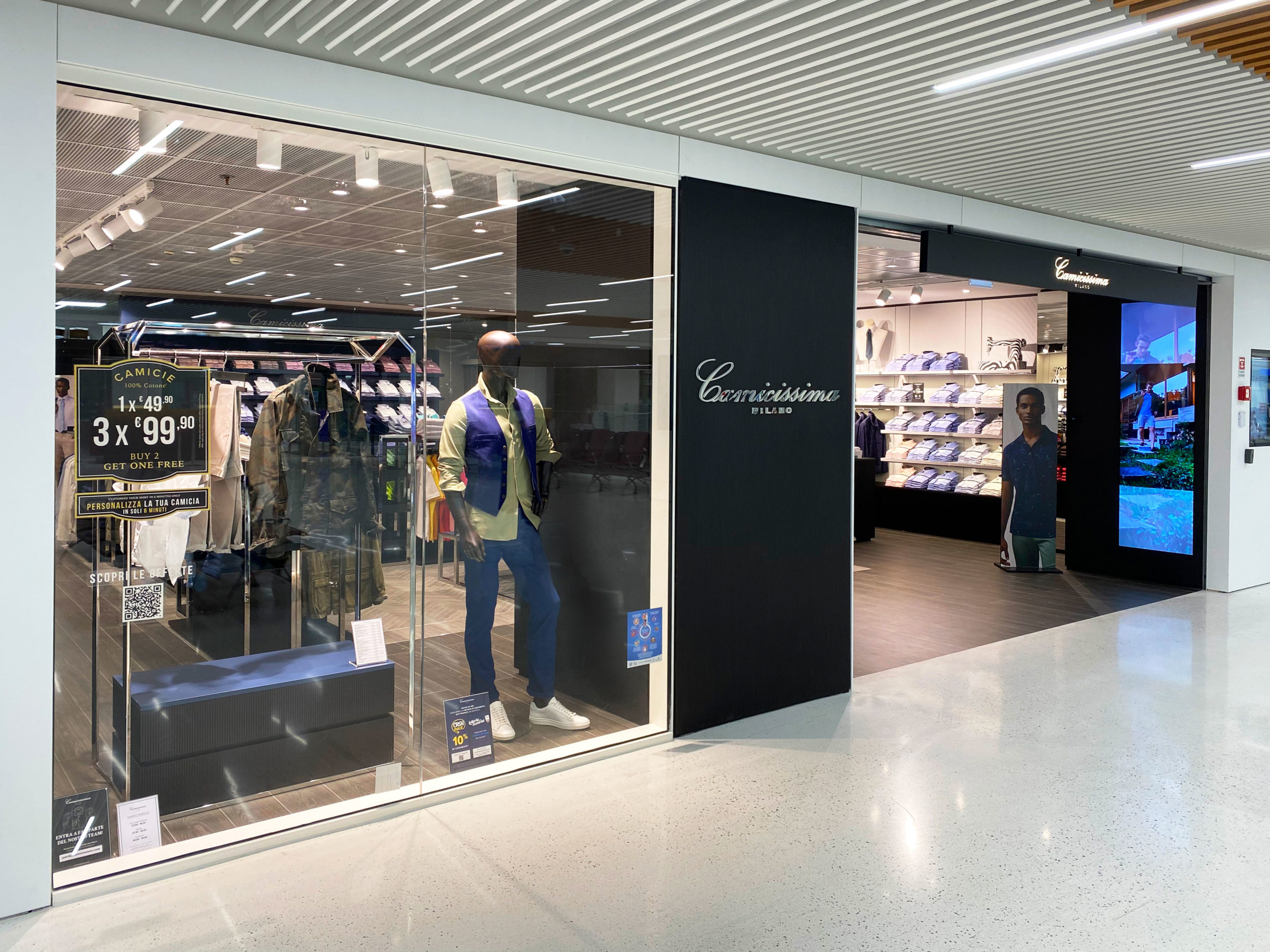 Camicissima debuts new store concept at Milan Linate Airport : The Moodie  Davitt Report -The Moodie Davitt Report