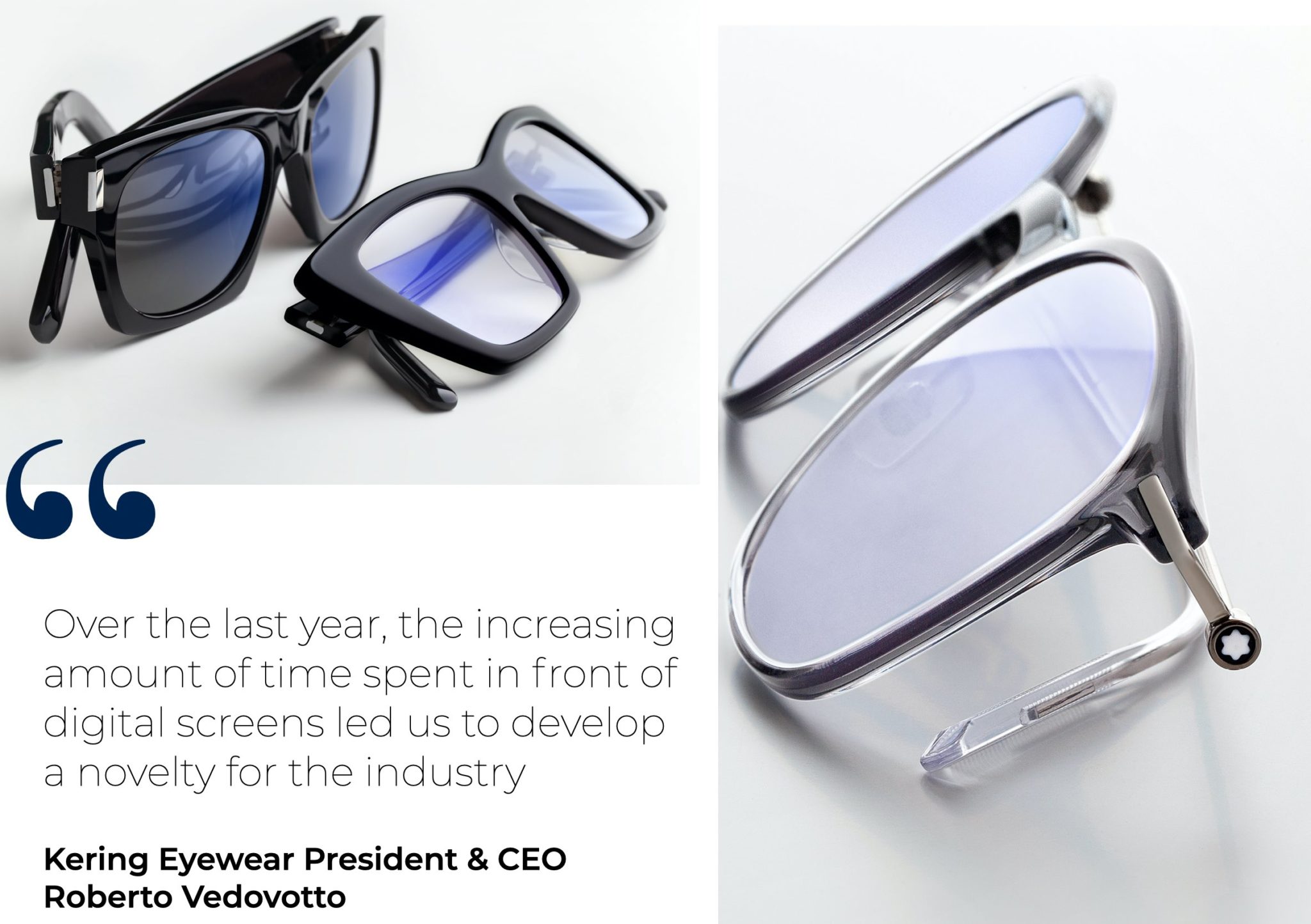 Blue & Beyond Kering Eyewear launches blue light and photochromic