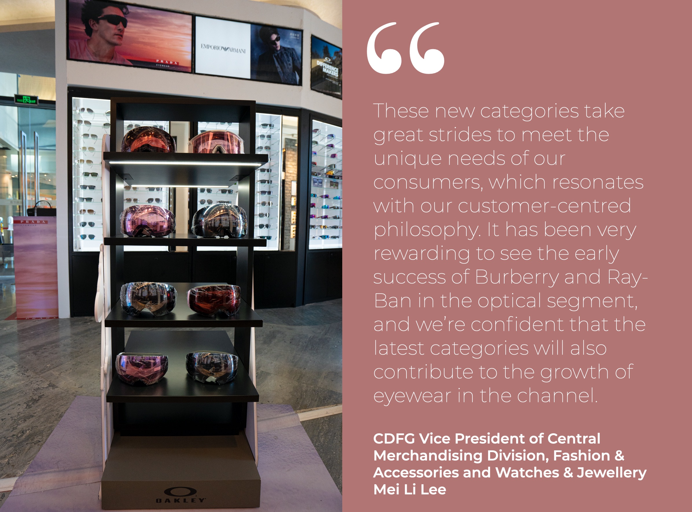 Luxottica and CDFG partner in exclusive travel retail launch - The Moodie  Davitt Report -The Moodie Davitt Report