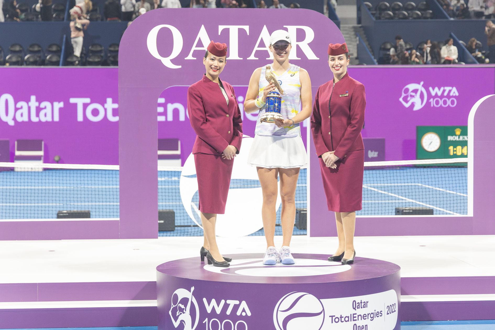 Schlag Gerechtigkeit Wasser tennis qatar informell Tempo