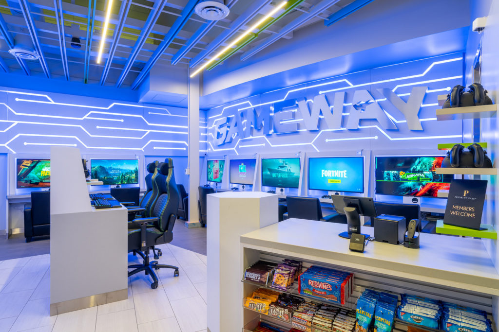 Gameway and Airport Dimensions open video gaming lounge at Charlotte