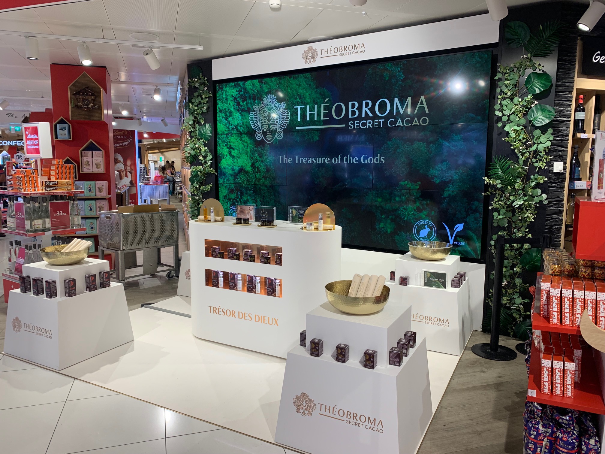 Théobroma Secret Cacao unveils Temple of Beauty pop-up at Geneva ...
