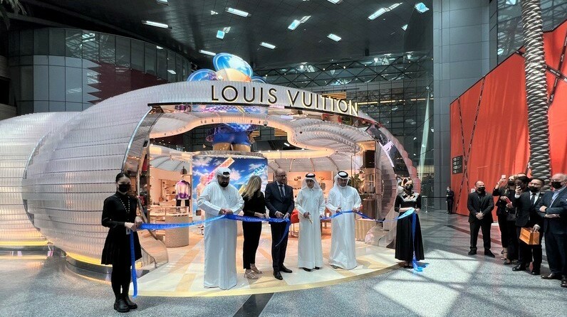 Louis Vuitton makes striking debut with Qatar Duty Free at Hamad ...