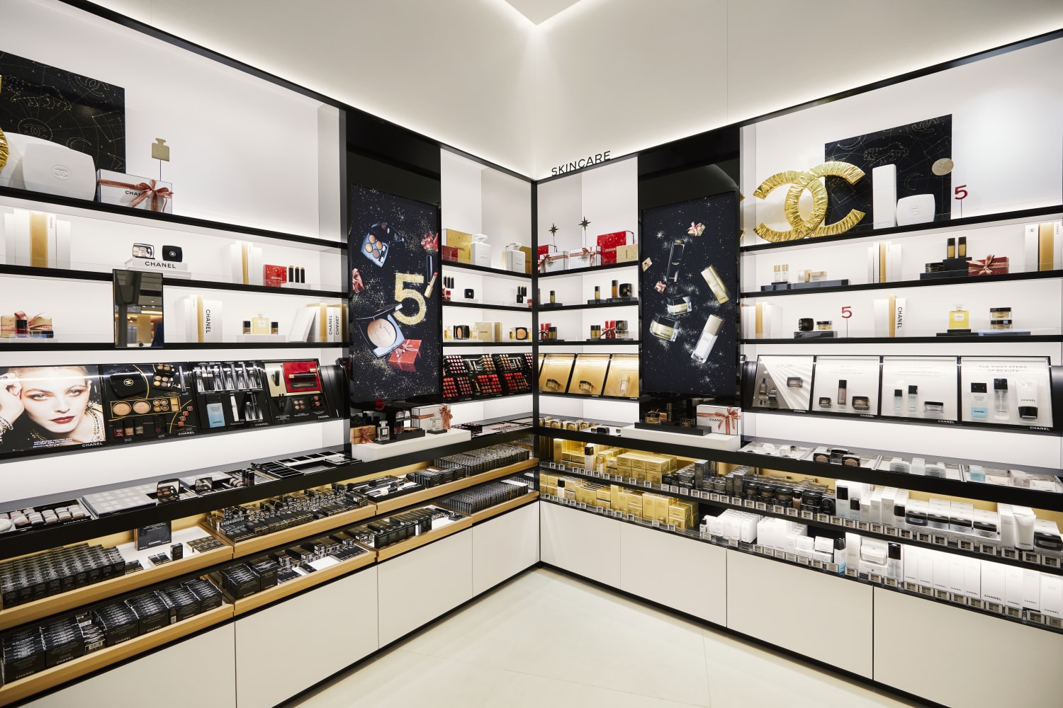 Chanel reveals elegant luxury and beauty boutiques at Paris Charles de Gaulle Airport Terminal 1