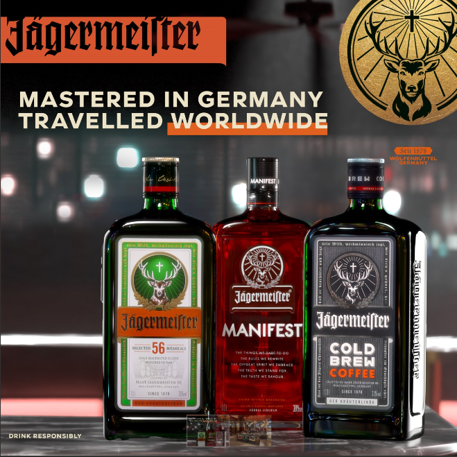 Driving premiumisation and brand awareness Jägermeister ramps up