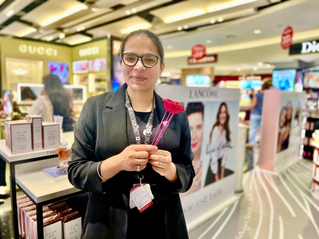 The Lancôme rose finds a home at Heathrow with World Duty Free : The ...